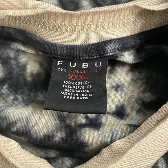 FUBU Shirt Circa Laborers Union 092 NYC Spellout Streetwear Vintage Mens 3XL - Picture 7 of 15